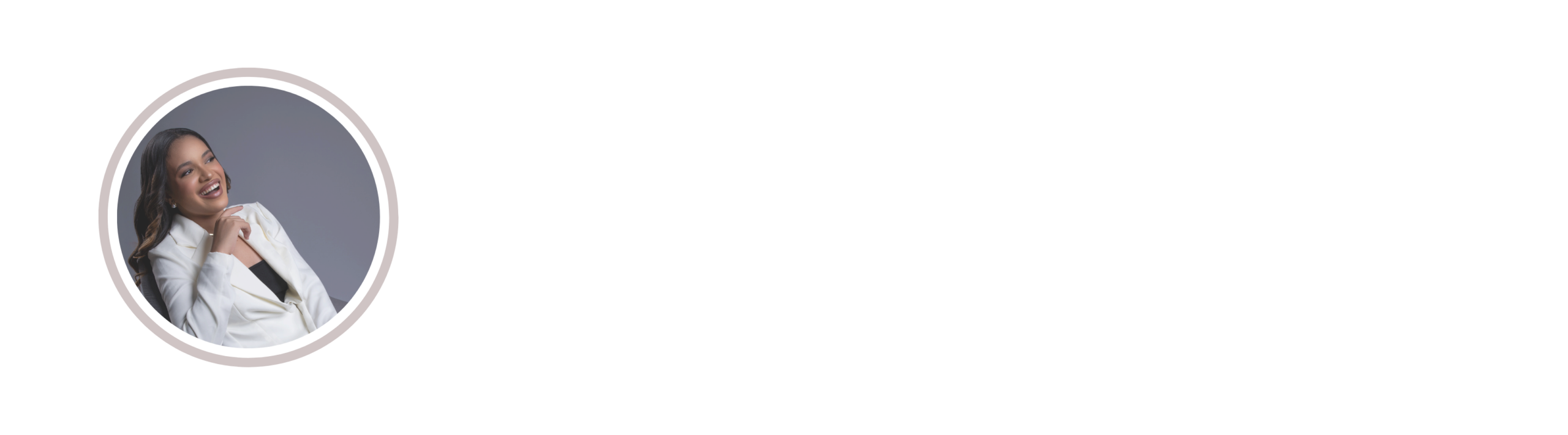 Rosa e Branco Minimalista Moda e Skincare Banner para YouTube (720 x 1280 px) (1800 x 300 px)